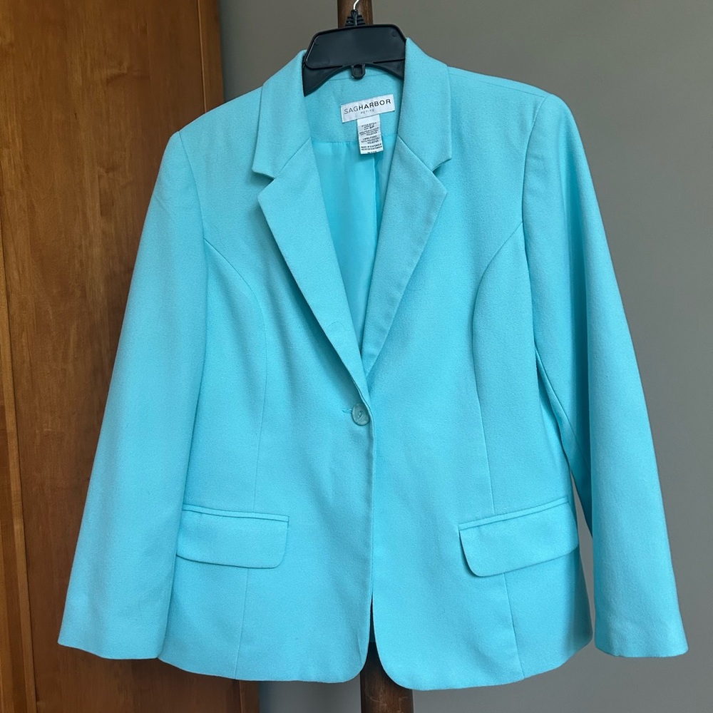 Sag Harbor Women’s Petite Blazer Size 8P